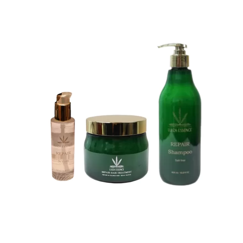 SET COMPLET DE ÎNGRIJIRE A PĂRULUI LUIZA ESSENCE REPAIR - BeautyFree