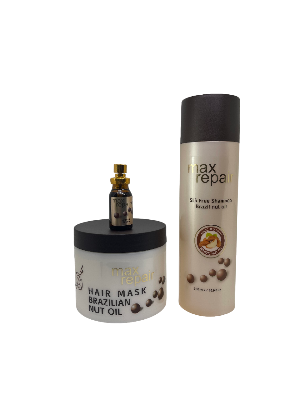 Set Complet Max Repair, sampon keratina 1L - BeautyFree